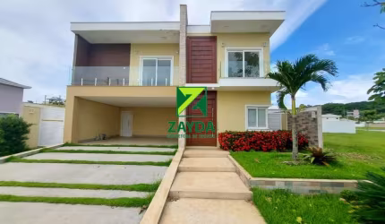 Residência de alto padrão à venda no bairro Operário em Rio das Ostras-RJ: 3 quartos, 3 suítes, 2 salas, 5 banheiros, 4 vagas de garagem, 318m².