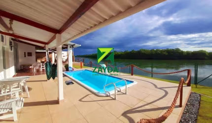 Casa na Beira Rio, com 03 quartos e área total de 2.000 m², em Barra de São João.