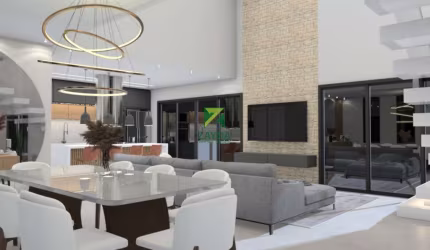 Casa à venda em Rio das Ostras-RJ, Viverde III: 3 quartos, 3 suítes, 2 salas, 5 vagas de garagem, 165m².