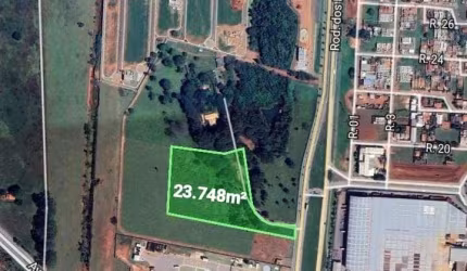 Área comercial 23.748 m² Rodovia dos Romeiros - Trindade.