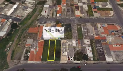 Terreno à venda, 175 m² por R$ 212.000,00 - Jardim Quaresmeira - Suzano/SP