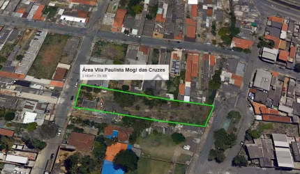 Área à venda, 2160 m² por R$ 1.200.000 - Vila Paulista - Mogi das Cruzes/SP