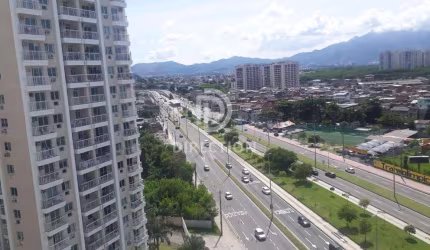 Flat com 1 quarto à venda na Avenida Salvador Allende, Recreio dos Bandeirantes, Rio de Janeiro, 38 m2 por R$ 300.000