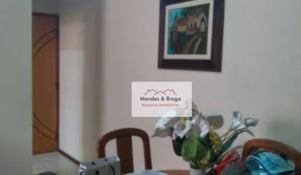 Apartamento com 2 dormitórios à venda, 56 m² por R$ 250.000,00 - Cocaia - Guarulhos/SP