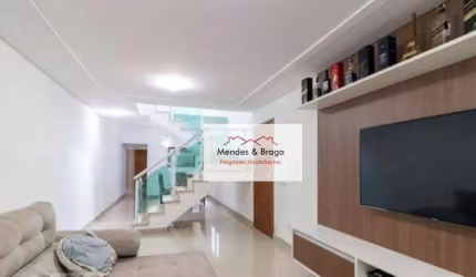 Sobrado com 3 dormitórios à venda, 115 m² por R$ 820.000,00 - Jardim Bom Clima - Guarulhos/SP