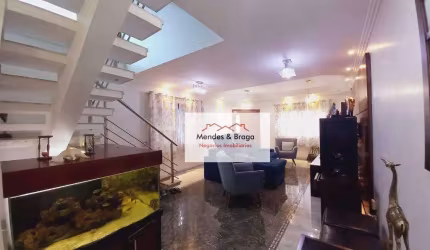 Sobrado com 3 dormitórios à venda, 205 m² por R$ 1.750.000,00 - Vila Augusta - Guarulhos/SP