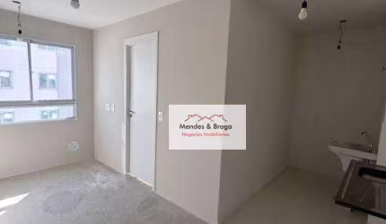 Apartamento com 2 dormitórios à venda, 36 m² por R$ 350.000,00 - Vila Augusta - Guarulhos/SP