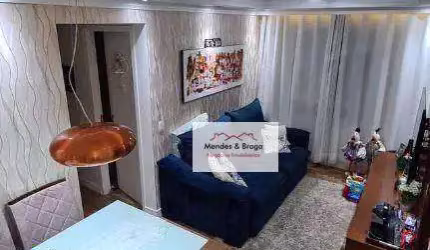 Apartamento com 2 dormitórios à venda, 49 m² por R$ 308.000,00 - Centro - Guarulhos/SP