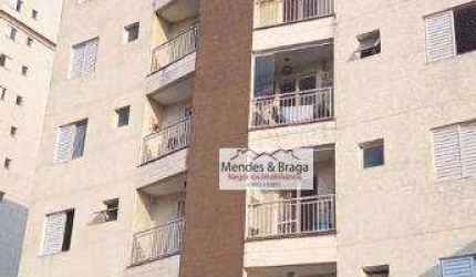 Apartamento com 2 dormitórios à venda, 60 m² por R$ 299.000,00 - Ponte Grande - Guarulhos/SP