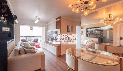Apartamento com 2 dormitórios à venda, 71 m² por R$ 699.000,00 - Vila Augusta - Guarulhos/SP