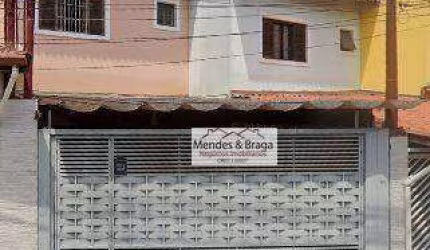 Sobrado com 2 dormitórios à venda, 90 m² por R$ 528.000,00 - Jardim Paraventi - Guarulhos/SP