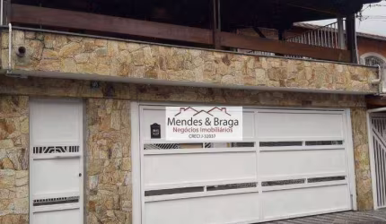 Sobrado com 3 dormitórios à venda, 263 m² por R$ 800.000,00 - Vila Galvão - Guarulhos/SP