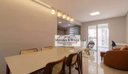 Apartamento com 3 dormitórios à venda, 75 m² por R$ 710.000,00 - Vila Augusta - Guarulhos/SP