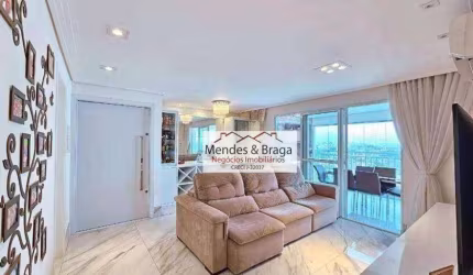 Apartamento com 3 dormitórios à venda, 110 m² por R$ 1.265.000,00 - Vila Augusta - Guarulhos/SP