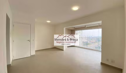 Apartamento com 3 dormitórios para alugar, 86 m² por R$ 5.022,46/mês - Vila Augusta - Guarulhos/SP