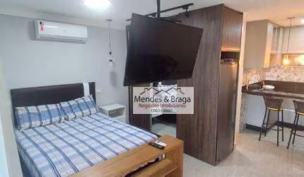 Studio com 1 dormitório para alugar, 38 m² por R$ 3.200,00/mês - Centro - Guarulhos/SP