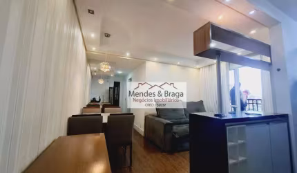 Apartamento com 2 dormitórios para alugar, 50 m² por R$ 3.034,14/mês - Vila Augusta - Guarulhos/SP