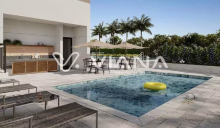 Excelente Apartamento Novo à Venda com 2 Suítes no Bairro Campestre em Santo André
