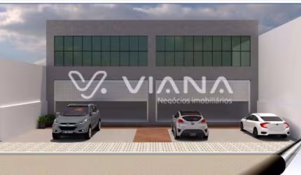 Salão Comercial com 2 Vagas e Mezanino para Locação no Centro de SBC!