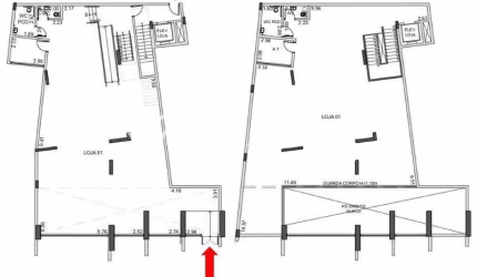 Loja/Salão 467m² para Alugar Zona Oeste Bairro Pompeia São Paulo SP