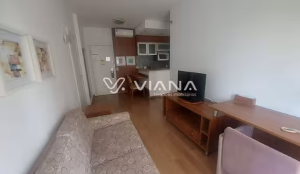 Flat com 1 Quarto e 1 banheiro para Alugar  Bairro  Barcelona São Caetano do Sul