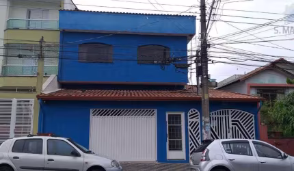 Sobrado para Venda em Santo André, Parque Erasmo assunção, 7 dormitórios, 4 banheiros, 10 vagas