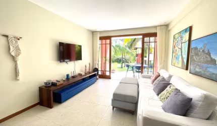 Apartamento duplo Garden 3/4 suites, 138 m2, 4 vagas de garagem, Praia do Forte Bahia