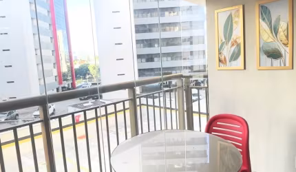 Apartamento 1/4, 45m2, varanda, lavabo, vaga de garagem