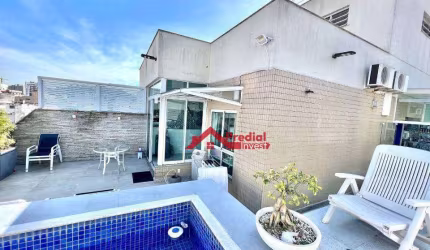 Cobertura com 4 dormitórios à venda, 206 m² por R$ 1.750.000,00 - Icaraí - Niterói/RJ