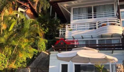 Casa com 6 dormitórios - venda por R$ 5.800.000,00 ou aluguel por R$ 4.800,00/dia - Portogalo - Angra dos Reis/RJ