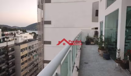 Cobertura com 6 dormitórios à venda, 300 m² por R$ 2.900.000,00 - Icaraí - Niterói/RJ