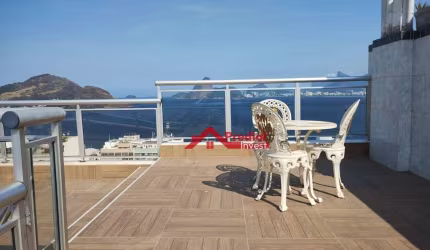 Cobertura com 3 dormitórios à venda, 233 m² por R$ 2.450.000,00 - Icaraí - Niterói/RJ