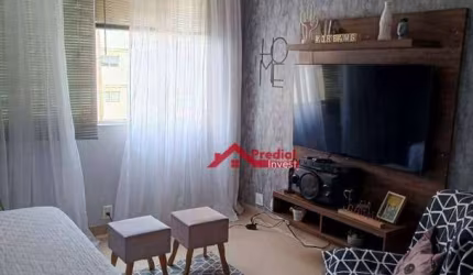 Apartamento decorado com 2 quartos