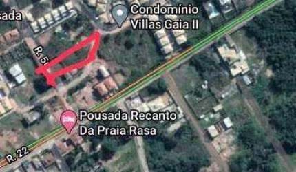 TERRENO A VENDA NA PRAIA RASA