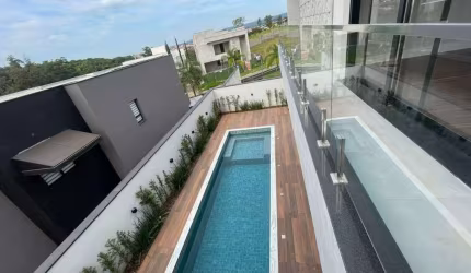 Casa em condomínio fechado com 3 quartos à venda na Rua Júlio Cassola, 3, Alphaville Nova Esplanada, Votorantim por R$ 3.700.000