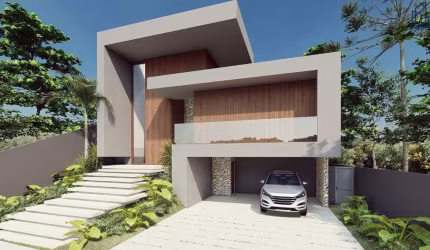 Casa em condomínio fechado com 4 quartos à venda na Rua Júlio Cassola, 1, Alphaville Nova Esplanada, Votorantim por R$ 3.750.000