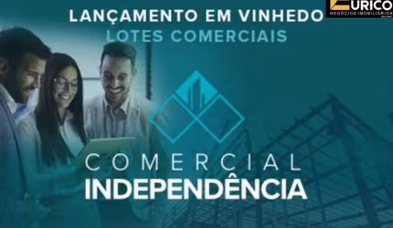 Terreno à venda no Comercial Independência em Vinhedo/SP