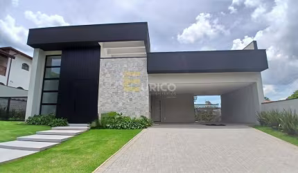 Casa Térrea moderna localizada no Condomínio Marambaia / Vinhedo