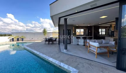 Casa de Luxo à Venda no Campo de Toscana – 393m², 4 Suítes, Vinhedo