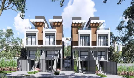 SOBRADO NO ÁGUA VERDE, CONDOMINIO FECHADO, 3 QUARTOS, 3 SUÍTES, 2 VAGAS, 261,04 MT2