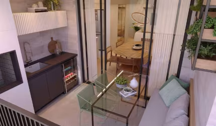 APARTAMENTO NO JUVEVÊ, 2 QUARTOS (2 SUÍTES), 2 VAGAS DE GARAGEM, 96,16 M2