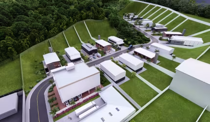Venda Lotes para Galpão à partir de R$1.024.599,00 e 1000 m2 - em condomínio fechado - Salvaterra - Juiz de Fora - MG