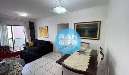 Apartamento com 3 dormitórios à venda, 100 m² por R$ 691.000,00 - Campo Grande - Santos/SP