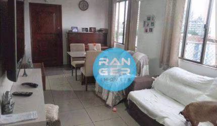 Apartamento com 3 dormitórios à venda, 80 m² por R$ 542.000,00 - Ponta da Praia - Santos/SP