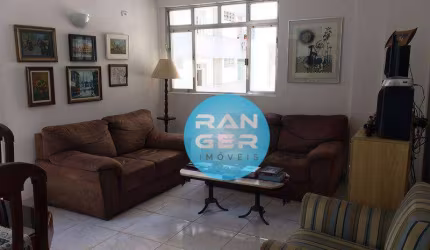 Apartamento com 2 dormitórios à venda, 90 m² por R$ 476.000,00 - Boqueirão - Santos/SP