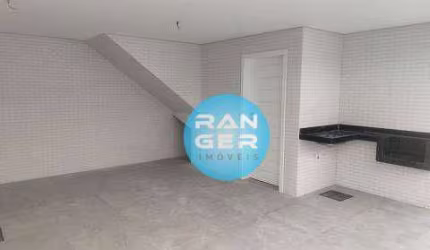 Casa em villagio com 2 dormitorios no Campo Grande Santos SP