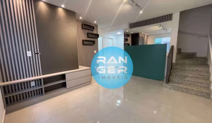 Casa 100m com 2 dormitórios 2 suites à venda, 100 m² por R$ 742.000 - Campo Grande - Santos/SP
