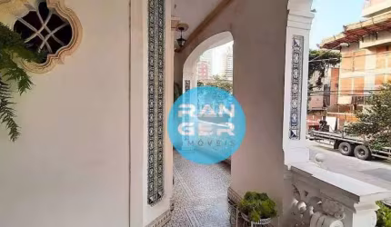 Sobrado com 4 dormitórios à venda, 260 m² por R$ 1.888.000,00 - Pompéia - Santos/SP