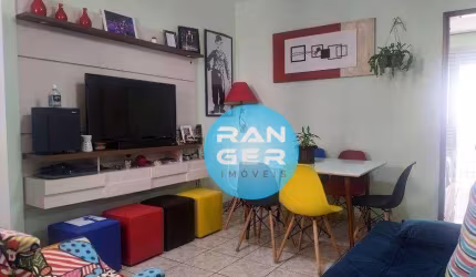 Apartamento com 1 dormitório à venda, 51 m² por R$ 350.000,00 - Gonzaga - Santos/SP