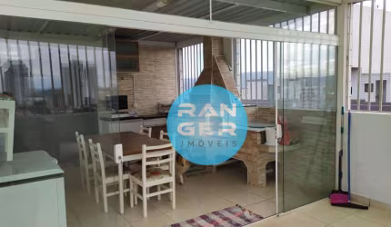 Cobertura com 4 dormitórios à venda, 350 m² por R$ 1.400.000,00 - Aparecida - Santos/SP